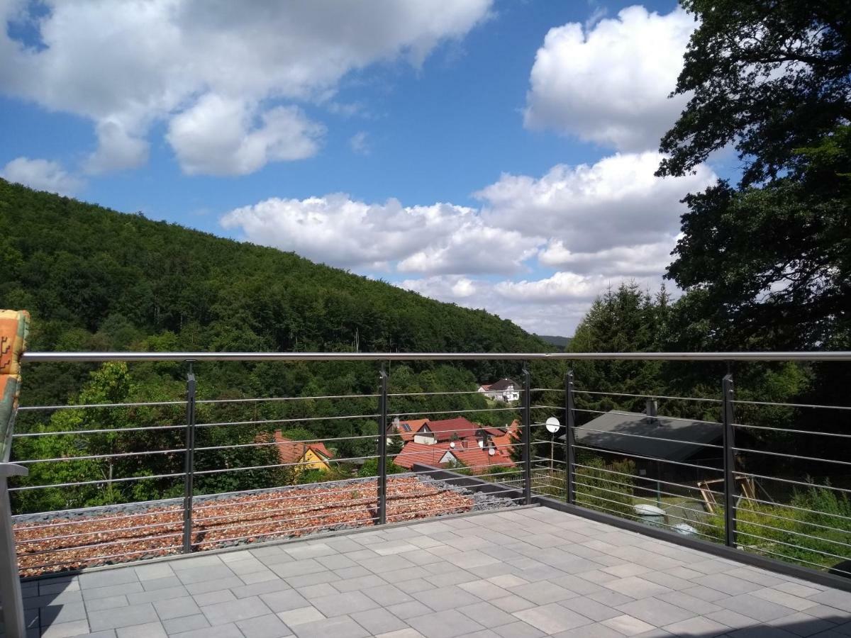 Ferienhaus "Haus Sommerstieg" 발터스하우젠 외부 사진